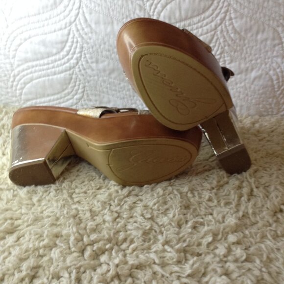 Guess Faux Leather Snake Platform "9.5", Sexy, Chunky, Trending, Girlcorehood, - Picture 4 of 5